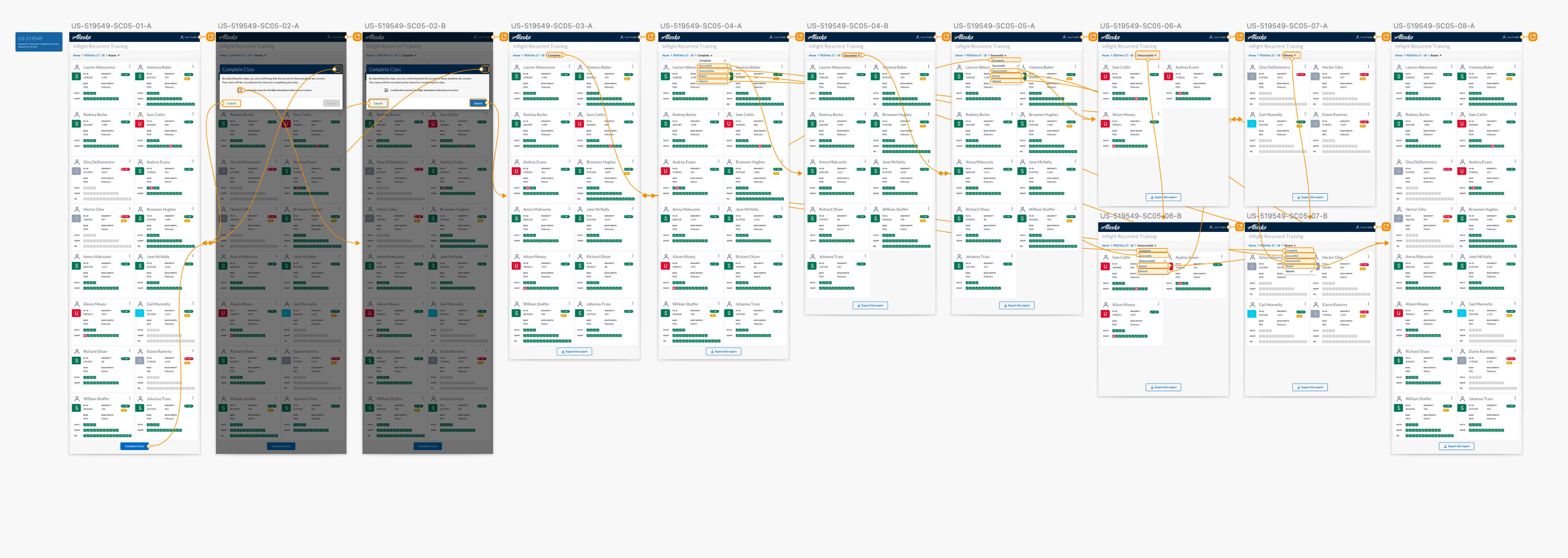 Usability testing conducted with Sketch prototypes.