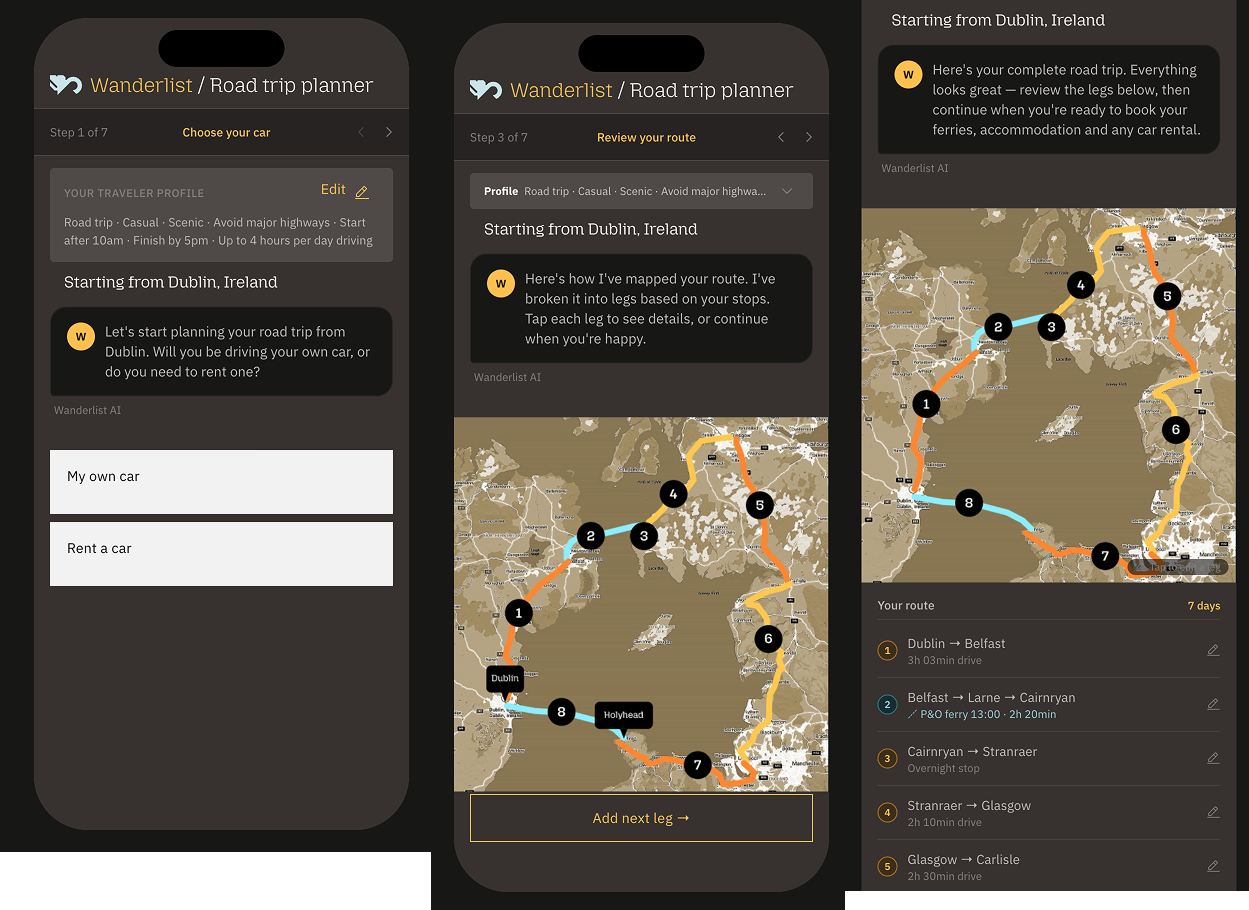The final project vibe-coded with Figma Make